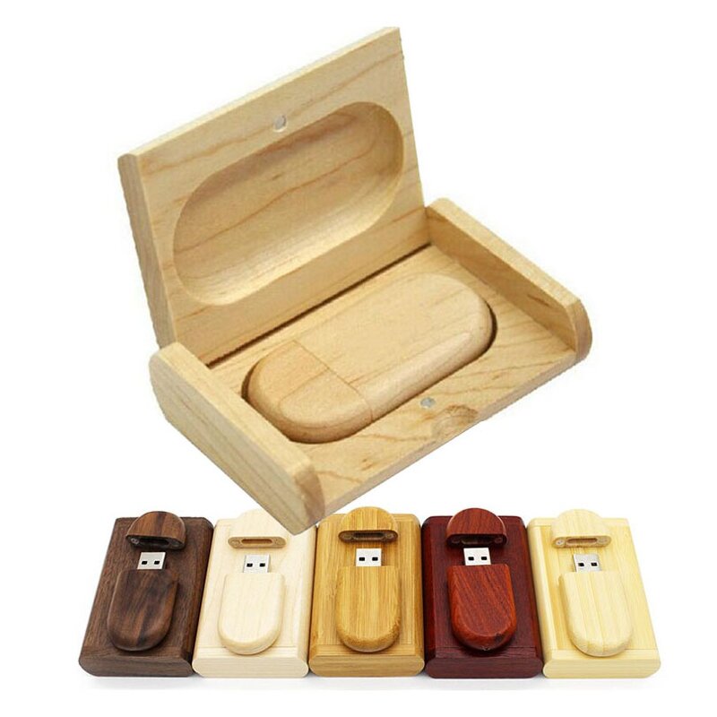 Wooden USB Flash Drive Supplier - Eco Key Memory 4GB to 128GB Pendant
