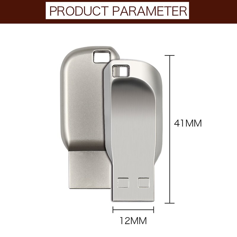 Mini USB Flash Drive Manufacturer - Custom Laser Logo 2.0 16GB 32GB Rotate Crystal