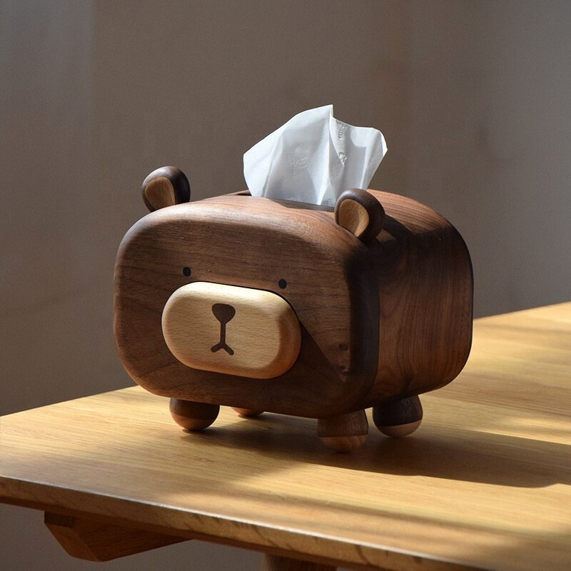 Tissue Box Manufacturer - OEM Custom Household Luxury Creative Solid Wood