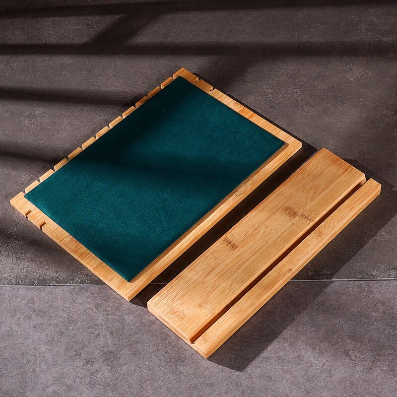 Necklace Display Stand Manufacturer - OEM Custom Detachable Bamboo Jewelry