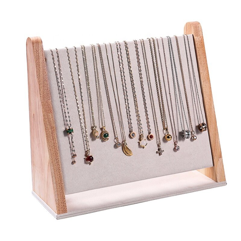 Jewelry Display Rack Manufacturer - Wholesale Wooden Bracelet Pendant Necklace