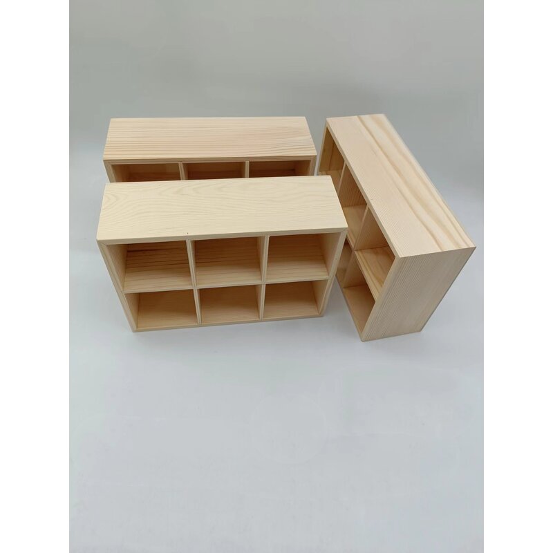 Wooden Plant Organizer Manufacturer - OEM Custom Pine Wood Holder for Carrying