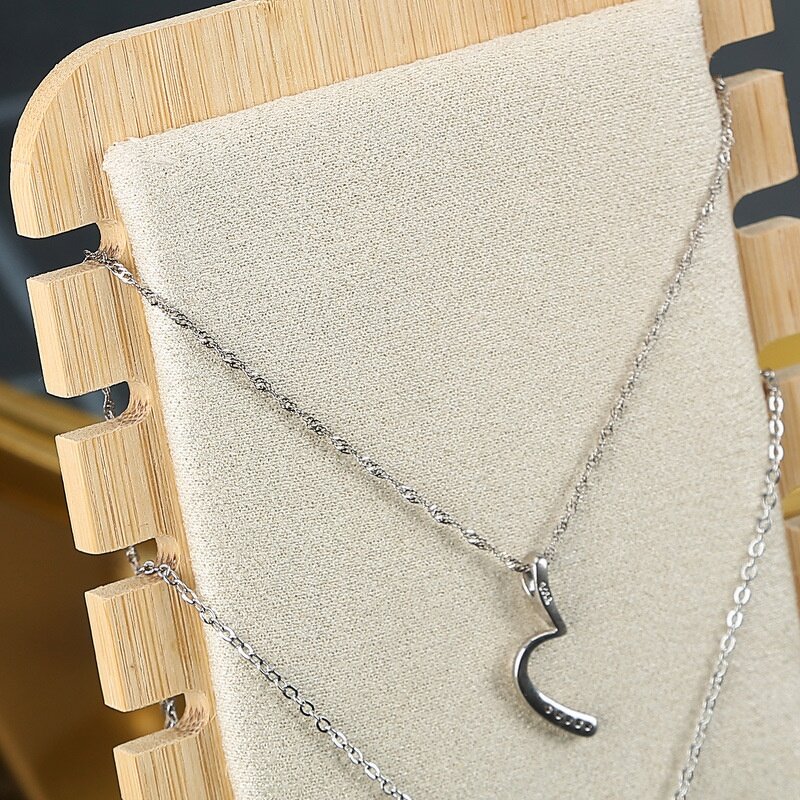 Necklace Display Stand Manufacturer - OEM Custom Natural Bamboo Jewelry