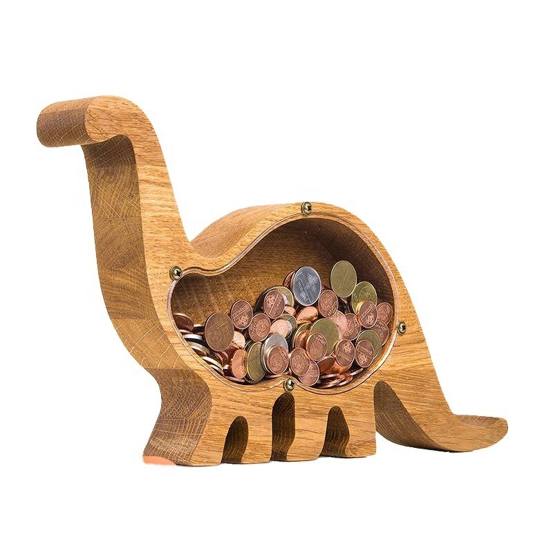 Piggy Bank Manufacturer - OEM Custom Logo Transparent Cartoon Lion Shaped