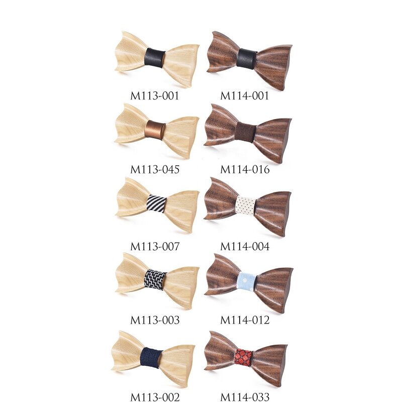 Kids Bow Tie Manufacturer - OEM Custom Handmade Natural Wood Children