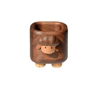 Pen Holder Gift Manufacturer - OEM Custom Creative Premium Walnut Wood with