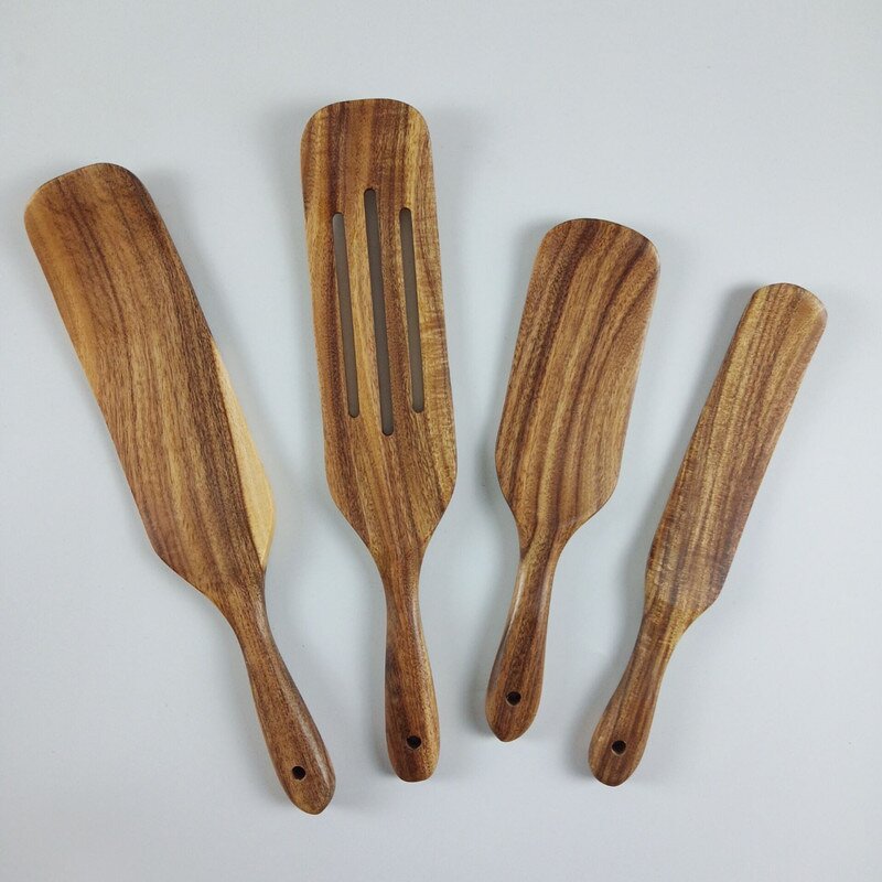 Wooden Kitchen Utensils Set Manufacturer - OEM Custom Cooking Spoon and Spatula