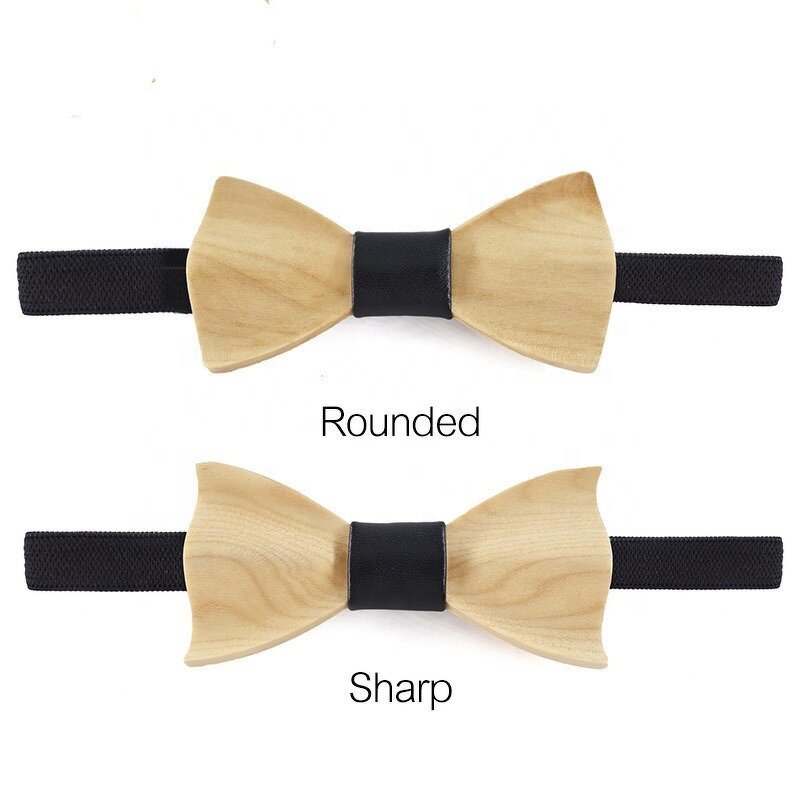 Kids Bow Tie Manufacturer - OEM Custom Handmade Natural Wood Children