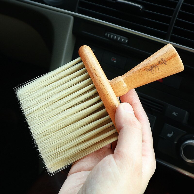 Car Cleaning Brush Manufacturer - OEM Custom Handmade Soft Wood Mini