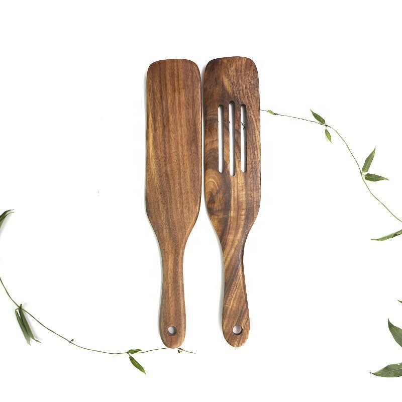 Wooden Kitchen Utensil Set Manufacturer - OEM Custom Acacia Wood Spatula