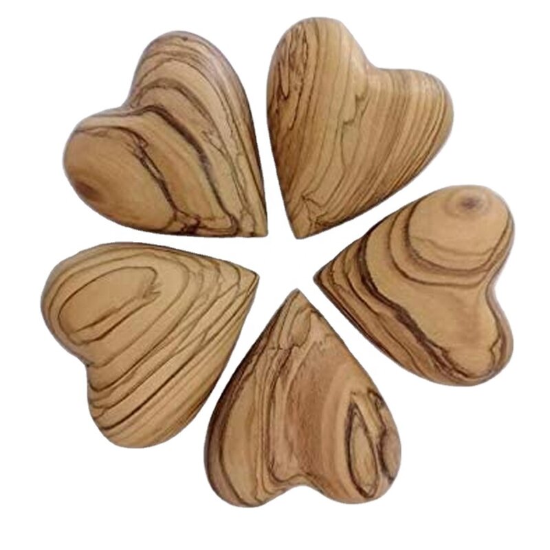 Olive Wood Gift Manufacturer - OEM Custom Personalized Handmade Love Heart