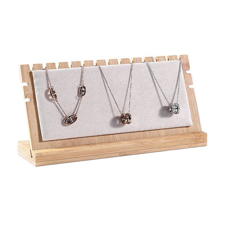 Bracelet Display Organizer Manufacturer - OEM Custom Small Bamboo Rack for