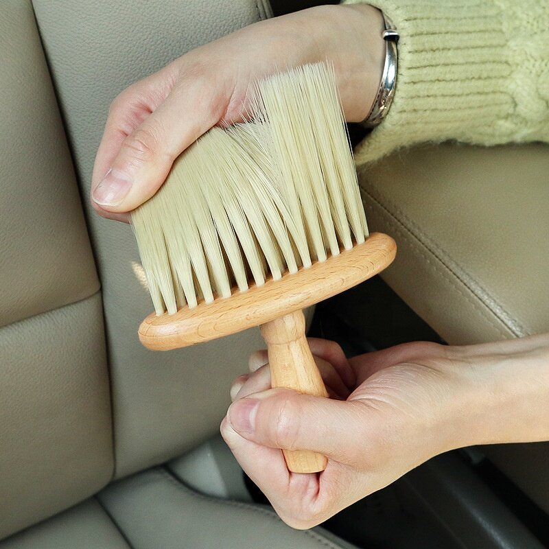 Car Cleaning Brush Manufacturer - OEM Custom Handmade Soft Wood Mini
