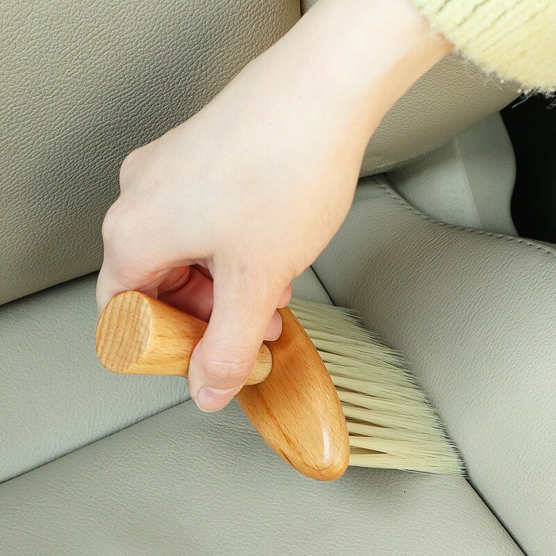 Car Cleaning Brush Manufacturer - OEM Custom Handmade Soft Wood Mini