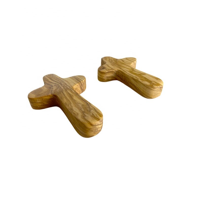 Olive Cross Manufacturer - OEM Custom Personalized Wood Holding Crosses