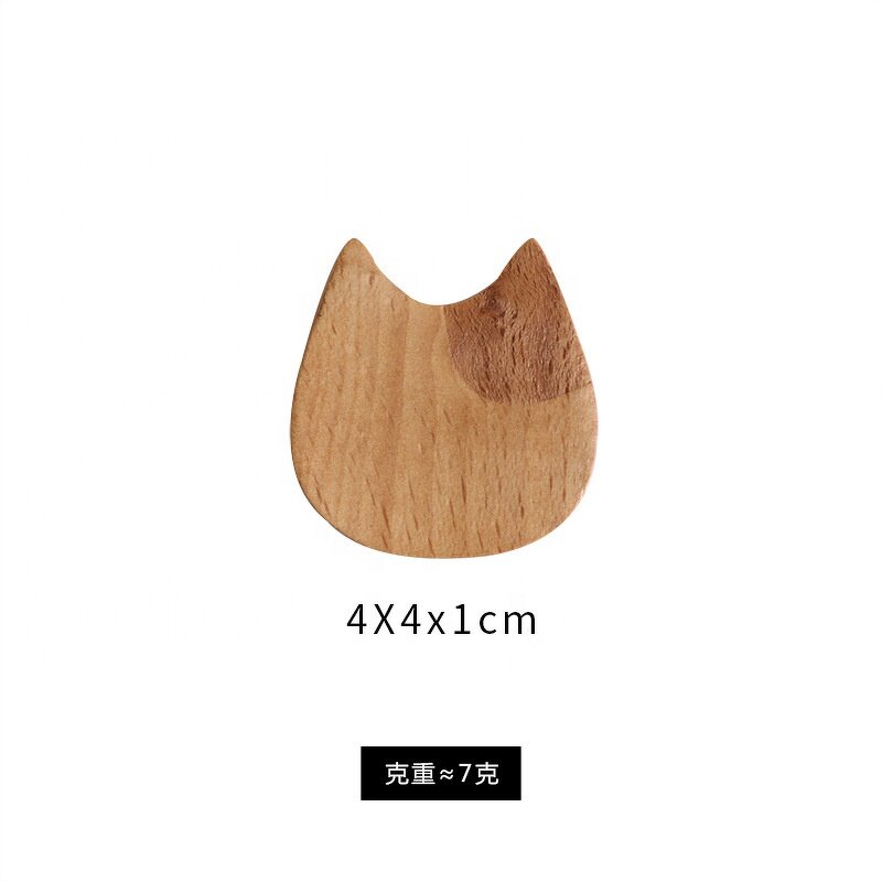 Chopsticks Holder Manufacturer - OEM Custom Wooden Cartoon Cat Shaped Rest