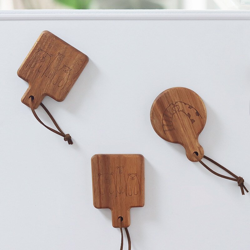 Bottle Opener Manufacturer - OEM Custom Stainless Steel Magnetic Wooden Handle