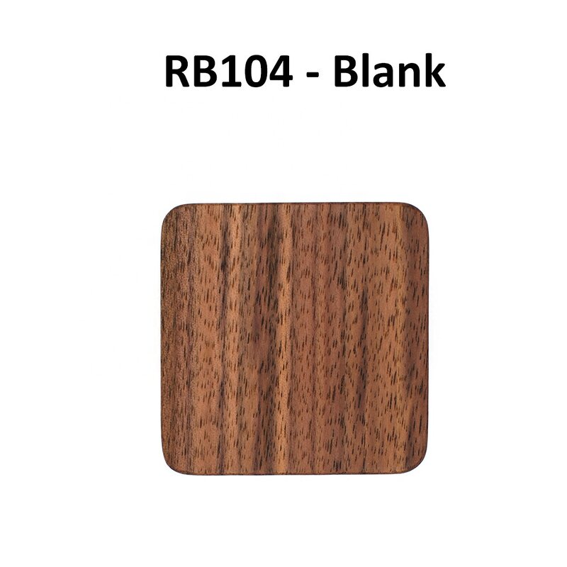 Ring Box Manufacturer - OEM Custom Engrave Logo Luxury Walnut Slim