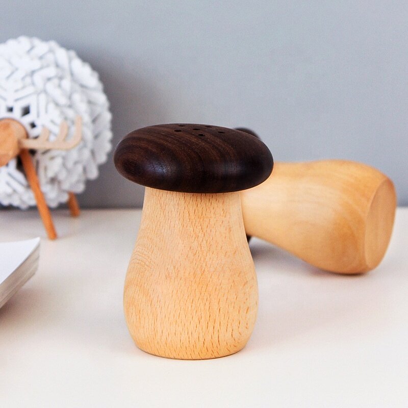 Toothpick Holder Box Manufacturer - OEM Custom Wooden Cute Mushroom Shaped