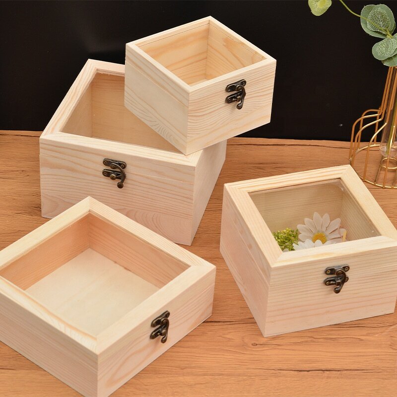 Wooden Gift Box Manufacturer - OEM Custom Small Wood Candy Box