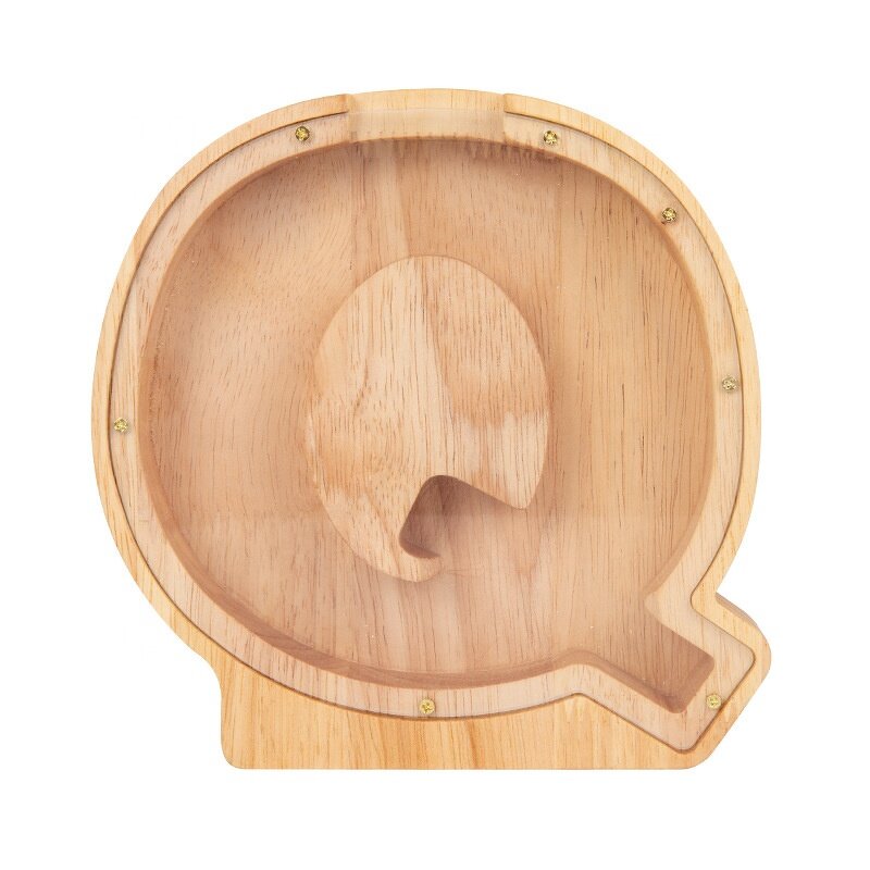 Piggy Bank Manufacturer - OEM Custom High Quality Personalized Wooden Letter