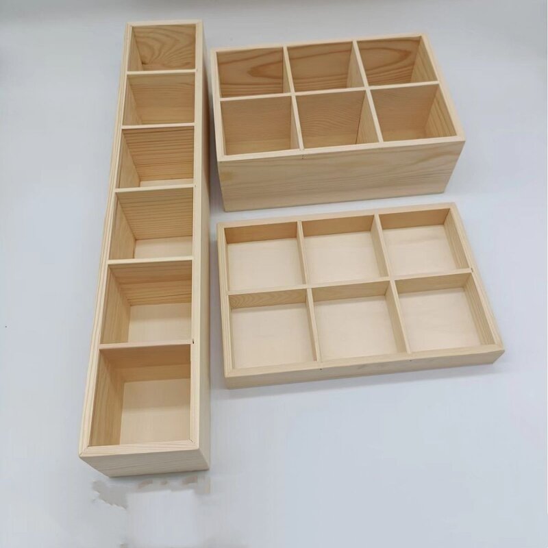 Wooden Plant Organizer Manufacturer - OEM Custom Pine Wood Holder for Carrying