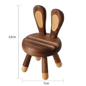 Cell Phone Holder Manufacturer - OEM Custom Handmade Creative Luxury Walnut