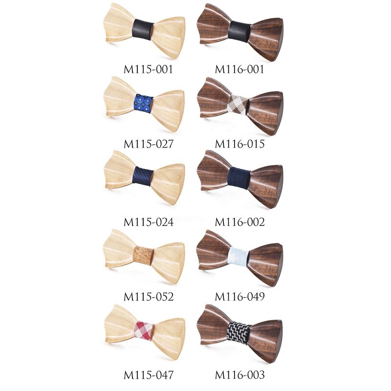 Kids Bow Tie Manufacturer - OEM Custom Handmade Natural Wood Children