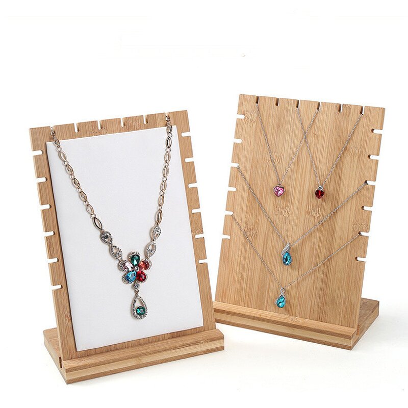 Necklace Display Stand Manufacturer - OEM Custom Bamboo Wide Shape Bracelets