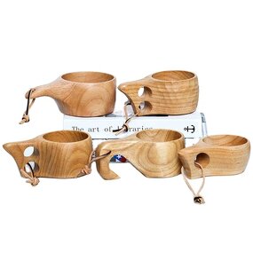 Wood Camping Cup Manufacturer - OEM Custom Nordic Portable Outdoor Drinking