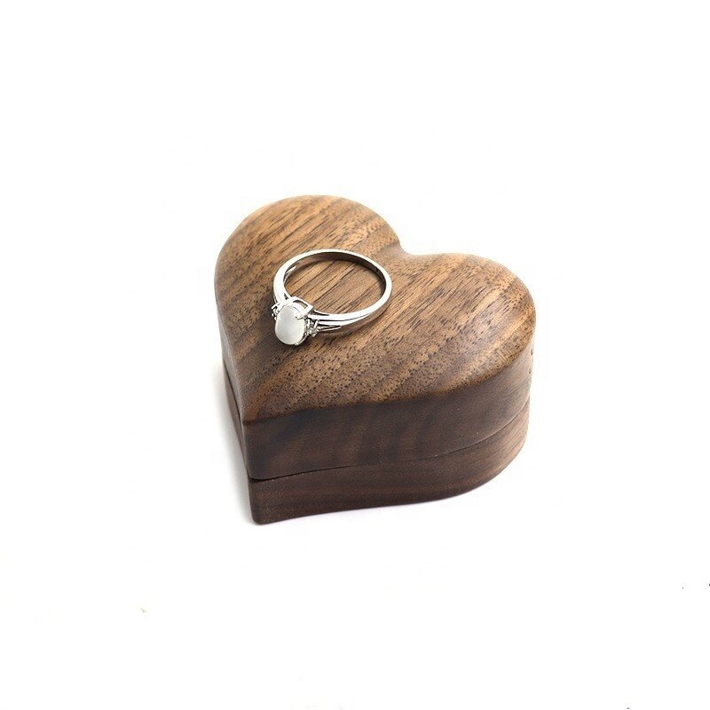 Wedding Ring Box Manufacturer - OEM Custom Unique Heart Shaped Mini