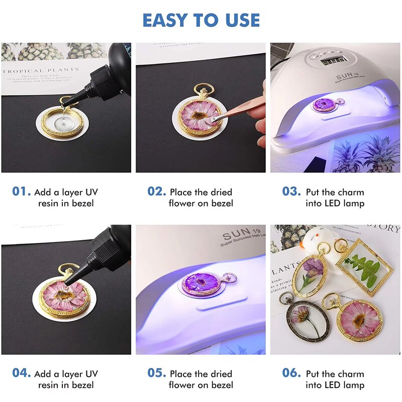 UV Epoxy Resin Manufacturer - OEM Fast Cure for Jewelry Making DIY Craft Decoration