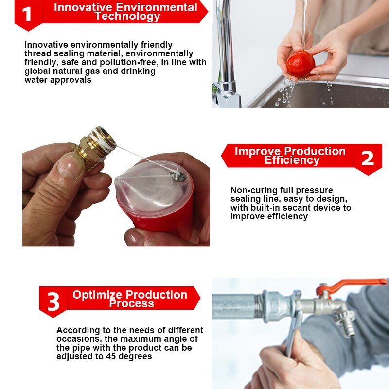 Pipe Sealing Cord Manufacturer - 160m Nylon Cord for Metal Gas and Water Plumbings