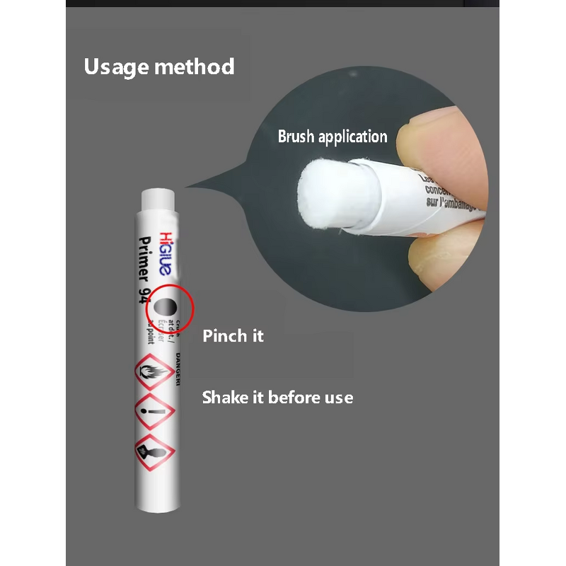 Car Adhesion Promoter Factory - 10ml 94 Pen for Painting Metal Plastic Vinyl Wrapping