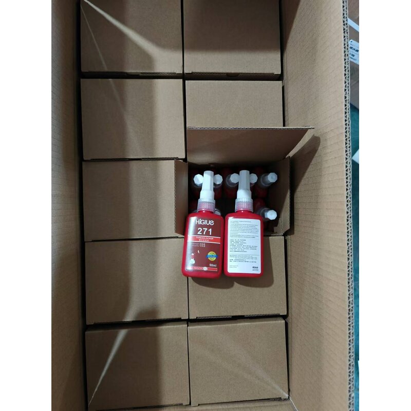 Screw Locking Agent Factory - Permanent 271 for Threaded Fasteners 10ml 50ml 250ml