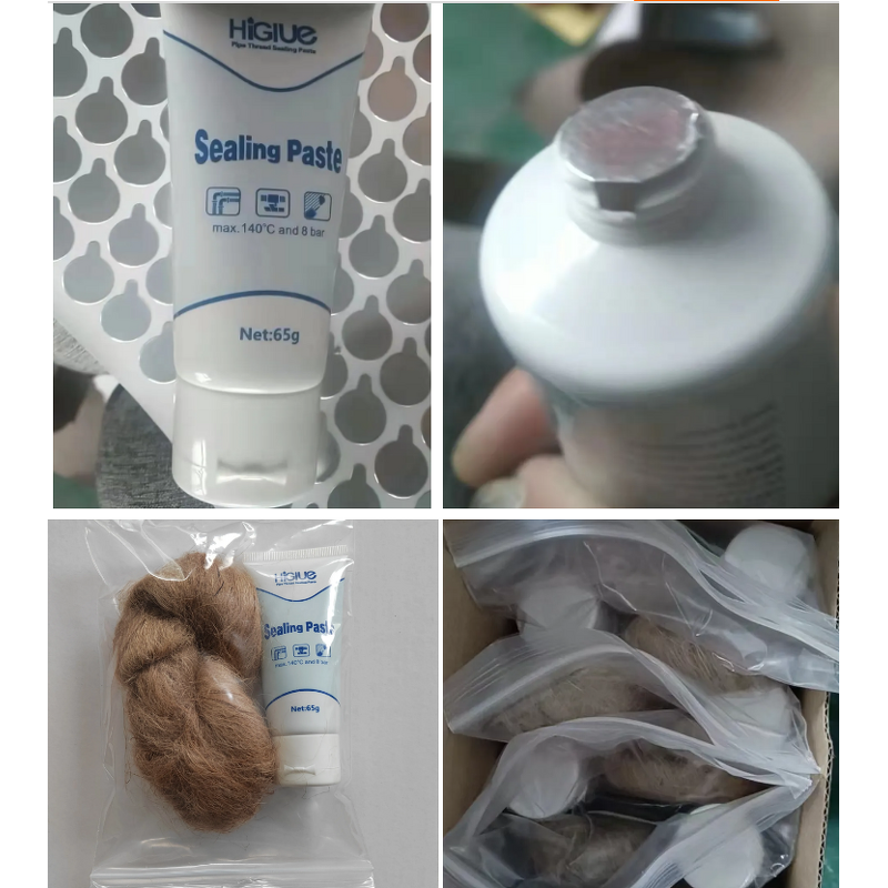 Pipe Joint Compound Supplier - HiGlue Grey 65g 250g Tube