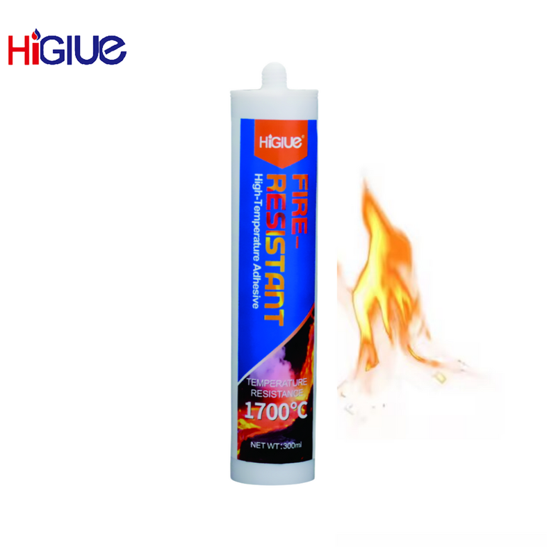 High Temperature Silicone Sealant Factory - 1700℃ Fire-resistant White Neutral for Fireplaces