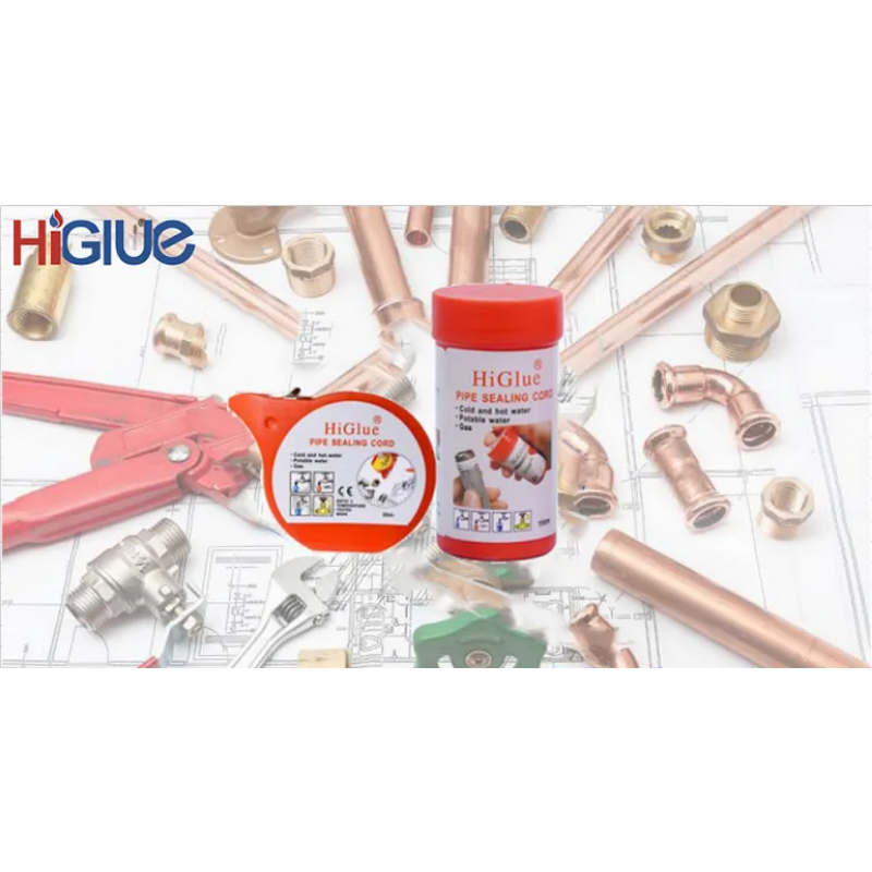 Pipe Sealing Cord Manufacturer - White Paste 160m Leak Proof for Various Metal Plumbings