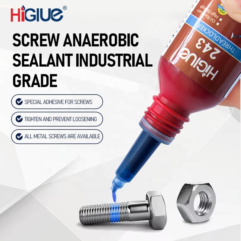 Threadlocker Supplier - 10ml 50ml Removable for Metal Nuts Bolts Loosening Prevention