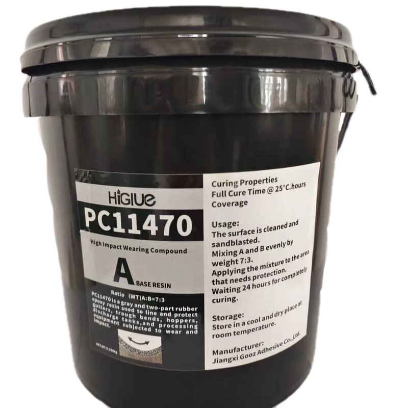 High Temperature Epoxy Supplier - Ceramic Bead Filled 9313 10kg for Flumes Troughs Elbows