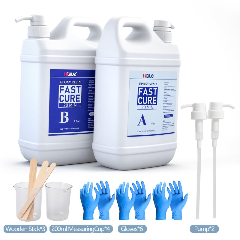 Epoxy Resin Kit Wholesale - Bubble Free UV Resistant 1:1 High Gloss for DIY Resin Art