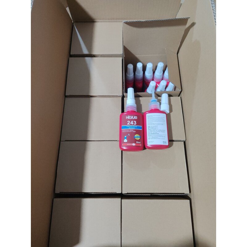 Threadlocker Supplier - Blue 10ml 50ml Medium Strength Fast Cure for Bolts Nuts