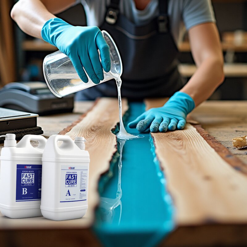 Epoxy Resin Manufacturer - Clear Self Leveling High-Gloss No Yellowing for Crafts Table Tops