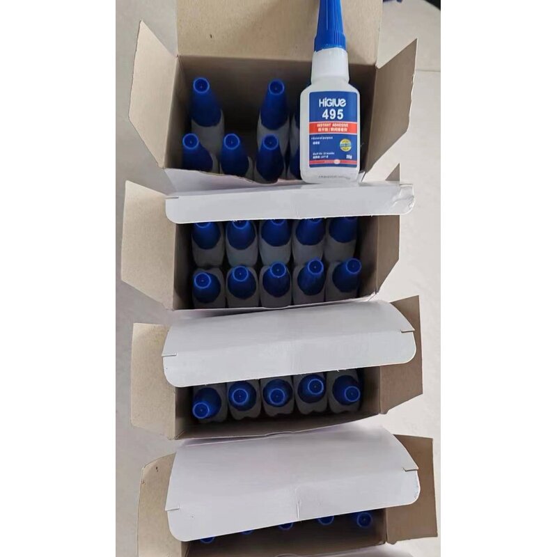 Cyanoacrylate Adhesive Supplier - 20g to 1000g HiGlue 401 for Wood Rubber Plastic Metal Ceramic