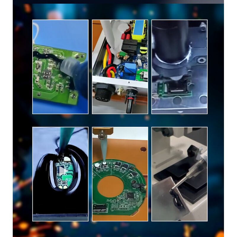 Low Temperature Curing Adhesive Supplier - HG529 for Electronic Parts PCB Board LED