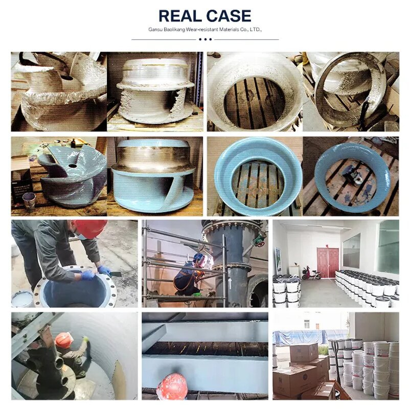 Epoxy Backing Compound Manufacturer - Two Part 10kg for Crusher Wear Metal Backing