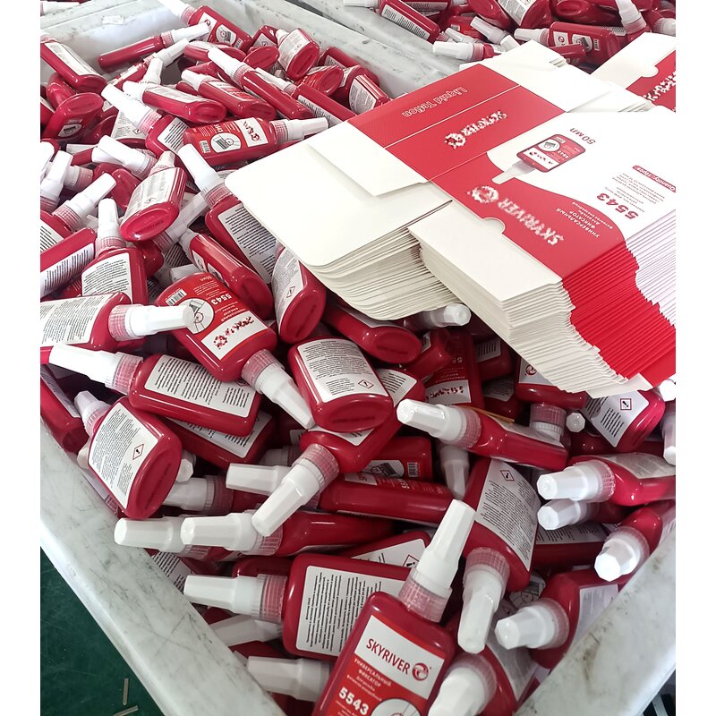 Pipe Thread Sealant Factory - Blue Red Liquid PTFE for Water Gas Oil Pipe