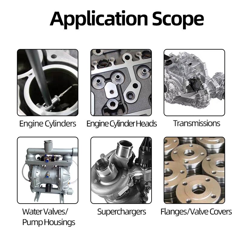 Gasket Sealant Factory - Green Anaerobic Curing for Flanges Metal Surfaces