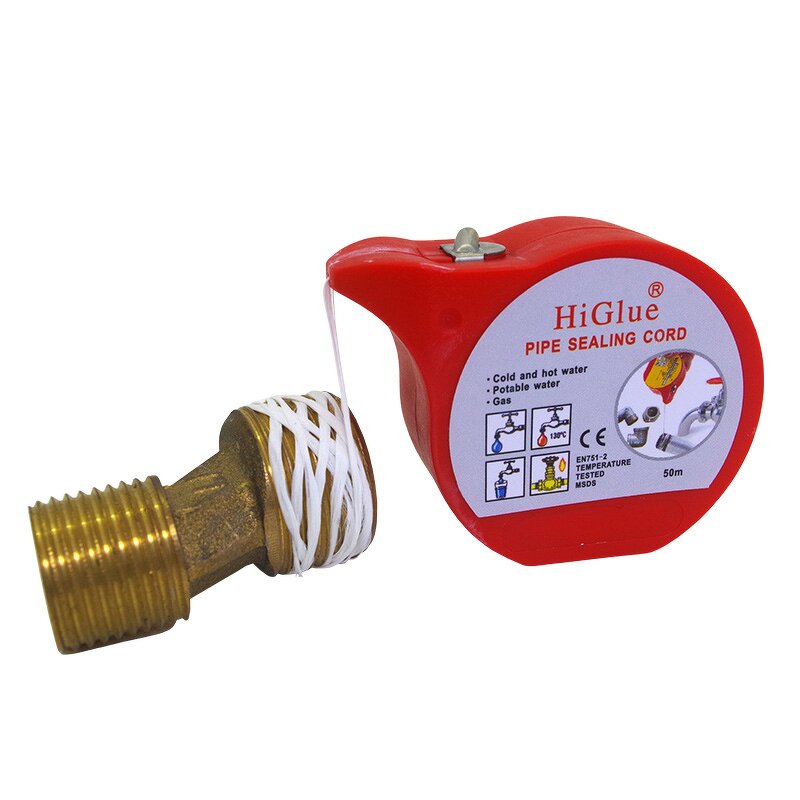 PTFE Sealing Cord Supplier - 160m 80m Heat Resistant Full Pressure for Water Gas Fire Pipes