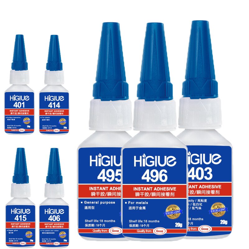 CA Super Glue Manufacturer - High-Strength Gel Liquid 401 406 480 for Transportation